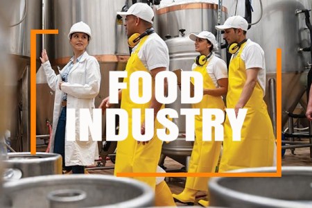 Durable and professional food industry headwear for hospitality uniforms